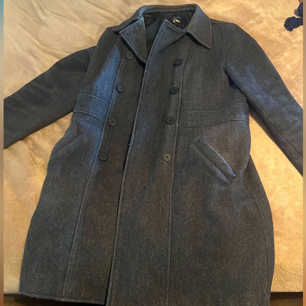 Gray pea coat!